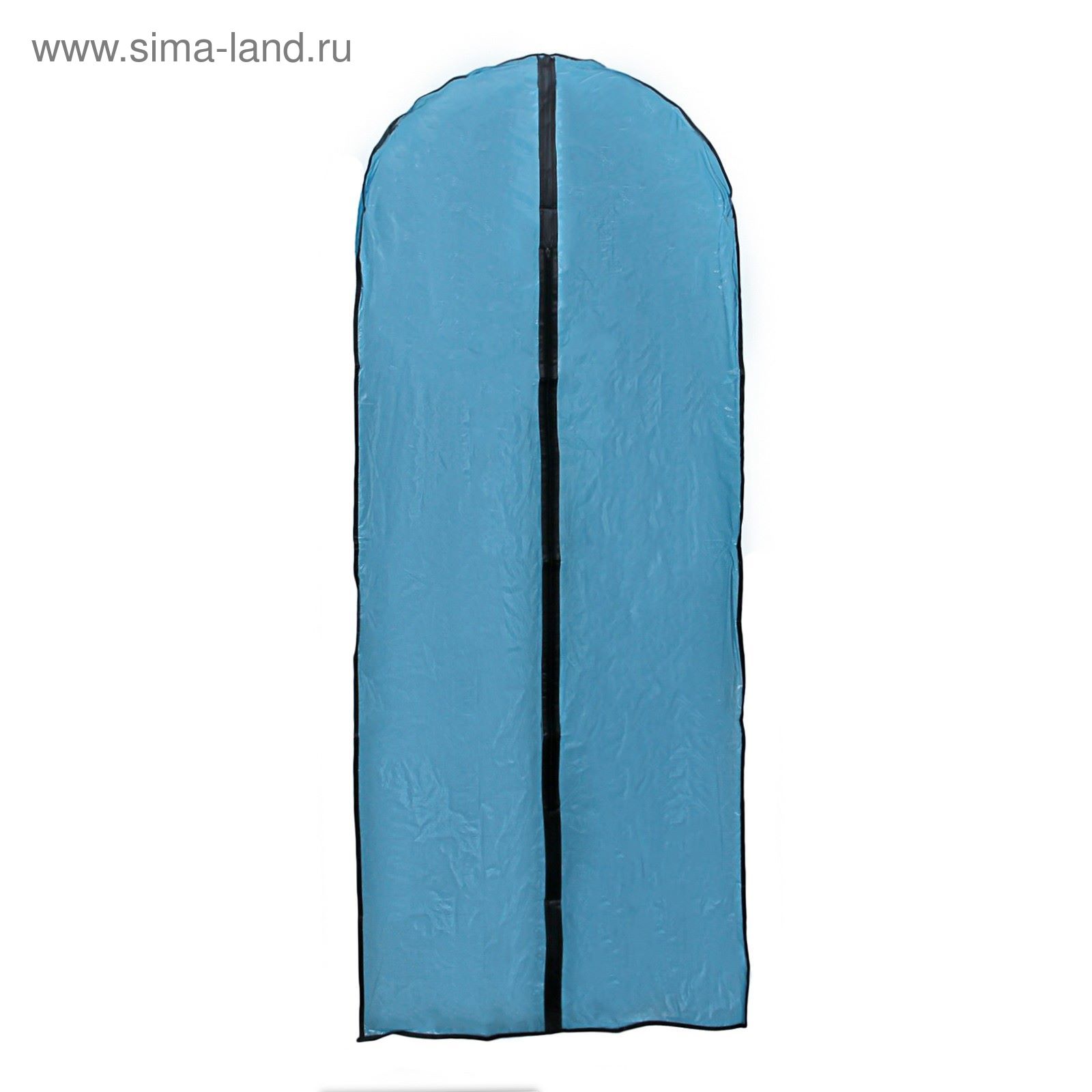 Чехол для одежды 60х137 см синий прозрачный PЕ 2493636