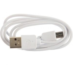 USB кабель microUSB длинный штекер 1м белый REXANT 18-4269-20