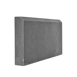 Камень бордюрный полимерпесчаный, 500*200*30 мм, серый