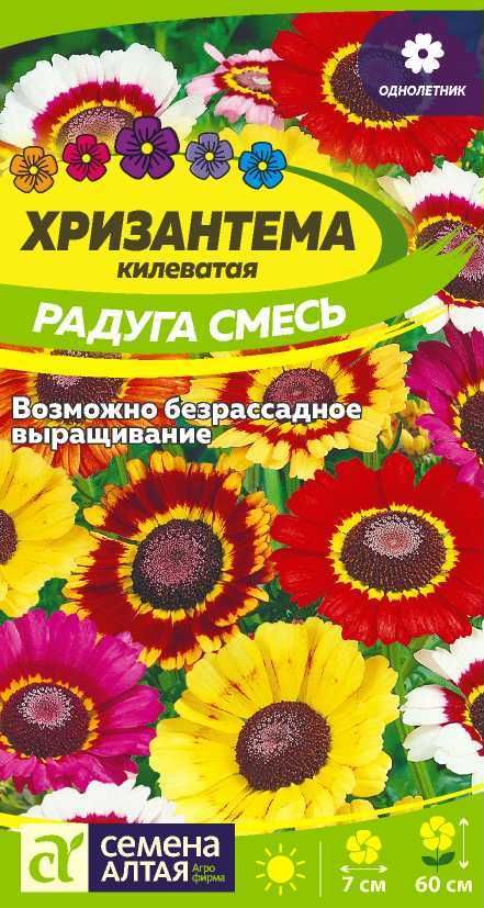 Хризантема Радуга смесь цв.п 0,3 гр (Сем Алт)