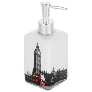 Дозатор для жидкого мыла "Лондон" DIS-L, керамика