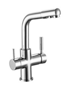 Смеситель одноручный (35мм)  для кухни c подключением к фильтру с питьевой водой, хром Z35-31