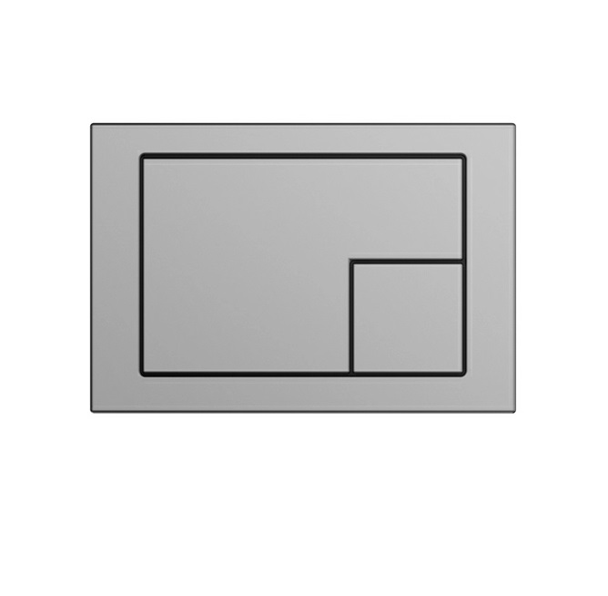 Кнопка Cersanit CORNER для LINK PRO/VECTOR/LINK/HI-TEC пластик хром глянцевый