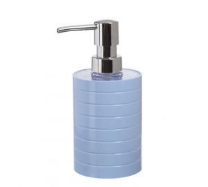 427-03 Дозатор для жидкого мыла  LINEA  голубой