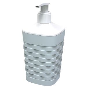 Brimix - Дозатор для жидкого мыла и моющих средств, хромированный, Врезной, под раковину, пластиковы
