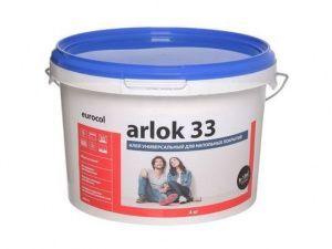 Клей универсальный для напольных покрытий Arlok 33/4кг