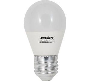 Лампа СТАРТ LED Sphere E27 7W 40 холодный