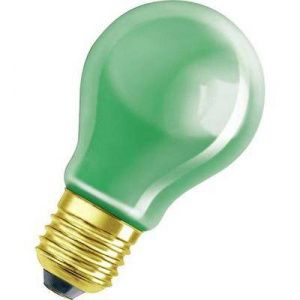 Лампа накаливания E27 11Вт 240В DECOR A зеленый OSRAM 4008321545893