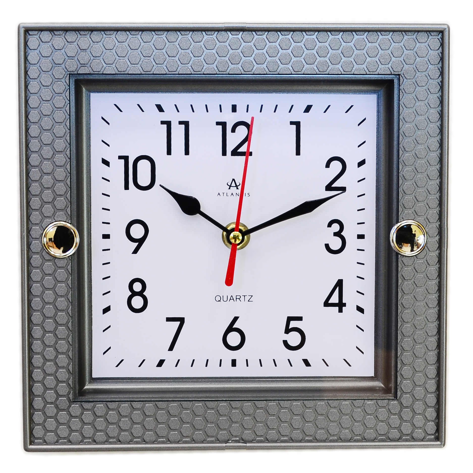 Часы настенные Atlantis TLD-6241 серый
