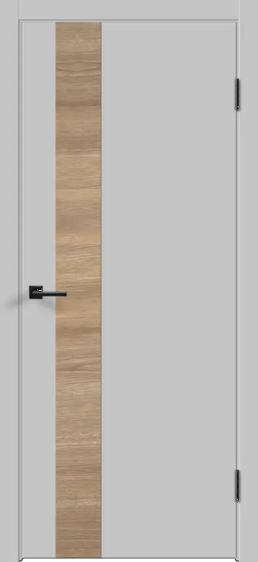 Дверное полотно экошпон GALANT DUO 2 глухое без притвора, цвет Светло-серый Эмалит,  700х2