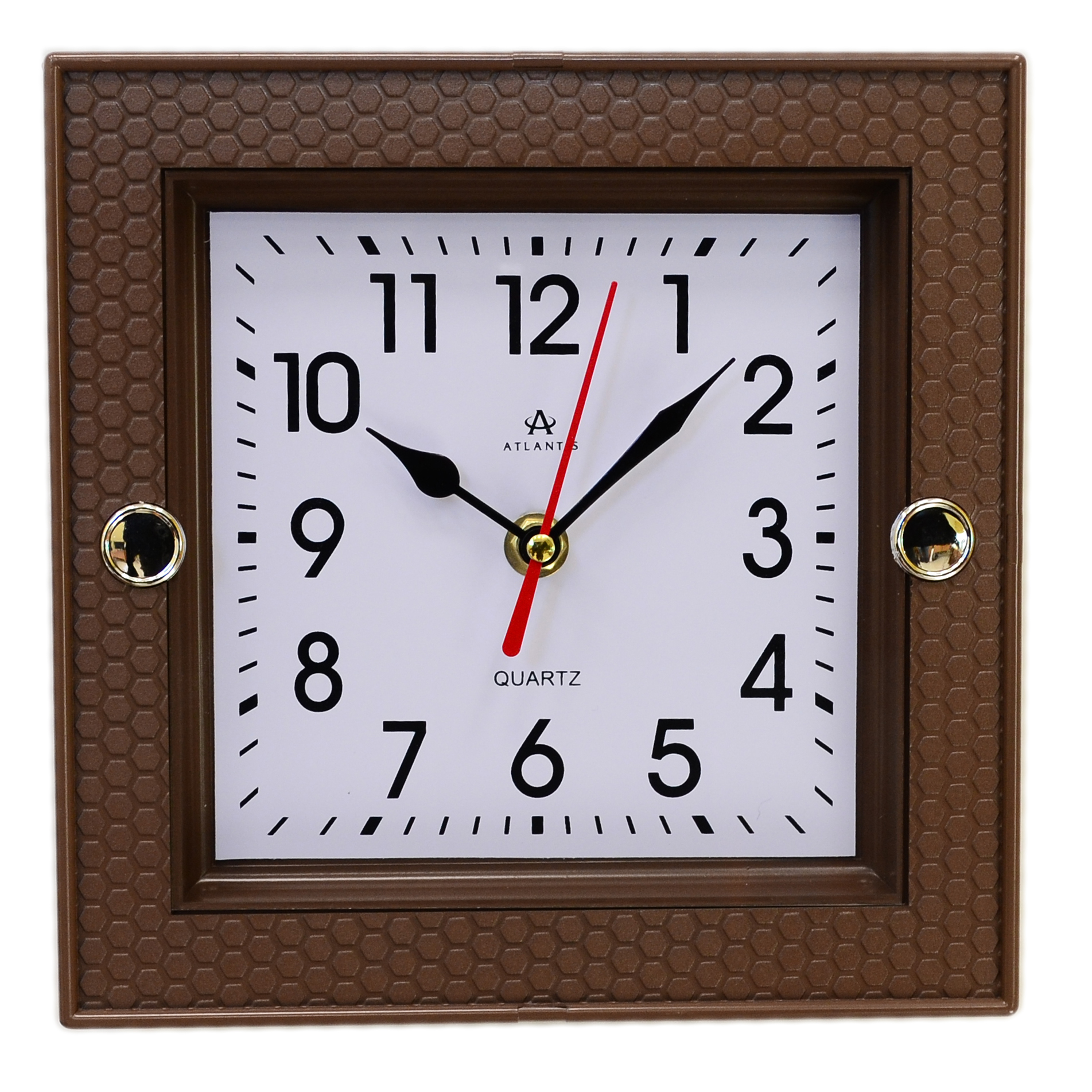 Часы настенные Atlantis TLD-6241 коричневый