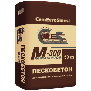 Сухая смесь М-300 универсальная (50 кг.) CemEvroSmesi
