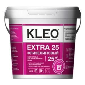 Клей готовый для  флизелиновых  обоев KLEO EXTRA 5кг