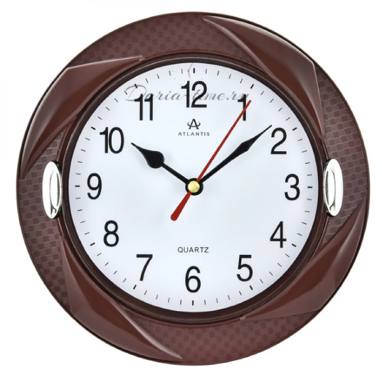 Часы настенные Atlantis 676A brown