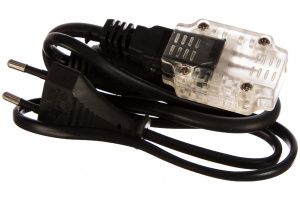 Сетевой шнур 3W для дюралайта LED-F3W со светодиодами (шнур 0,8м), LD122 FERON 26094