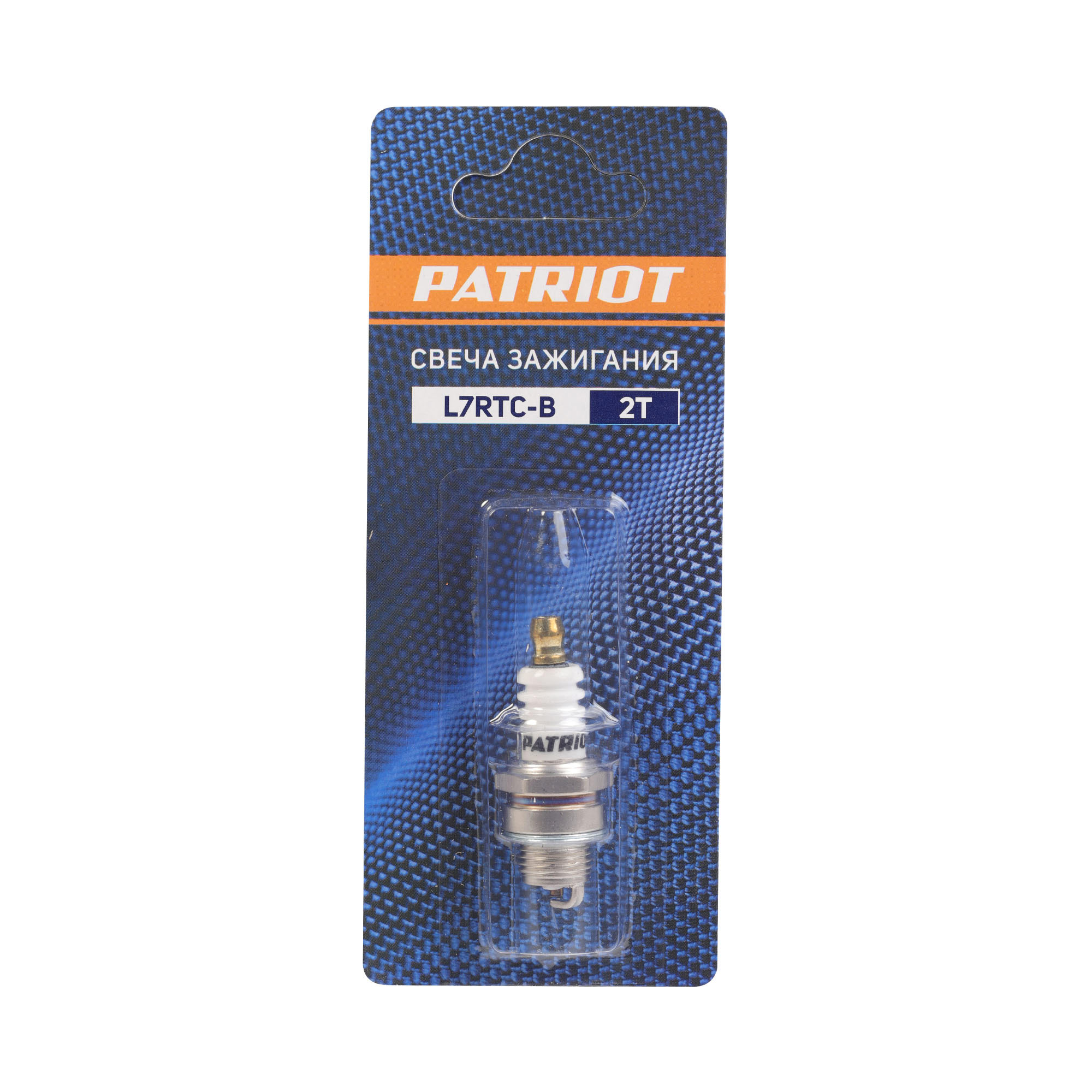 Свеча зажигания PATRIOT L7RTC-B 2Т, 19 мм, резьба 9.5 мм, M14х1.25 мм
