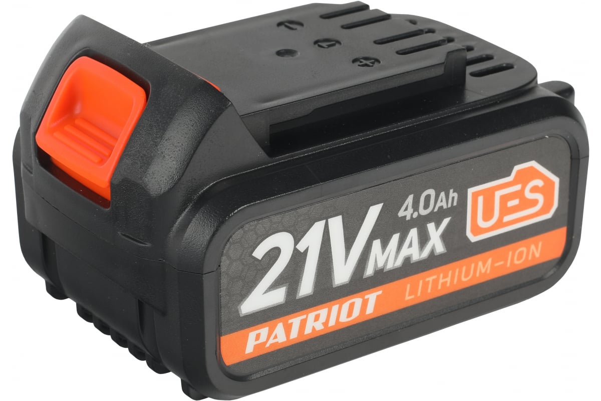 Батарея аккумуляторная PB BR 21V(Max) Li-ion PATRIOT UES, 4,0Ah Pro