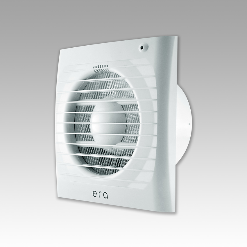 ERA 5S ET, Вентилятор осевой вытяжной с антимоскитной сеткой, электронным таймером D 125