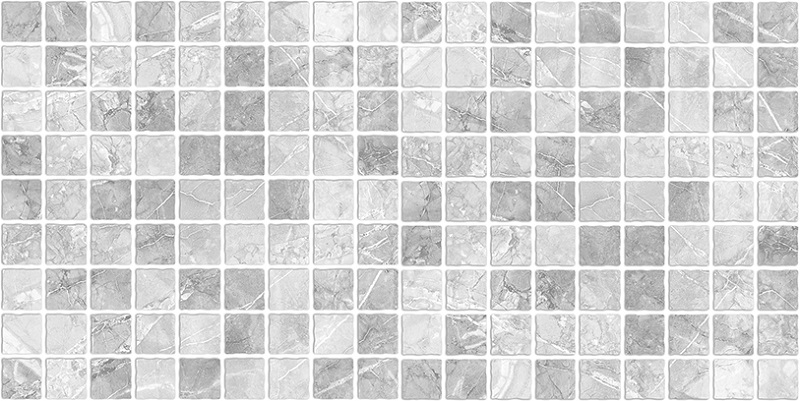 Декор 200х400мм Дженни серый мозаика арт.00-00-5-08-00-06-2746/1,2м²/15шт